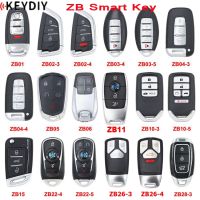 1pc/ 5pcs KEYDIY Original KD Smart Key Universal Multi-functional ZB Series Remote Key for KD-X2/KD-MAX Key Programmer