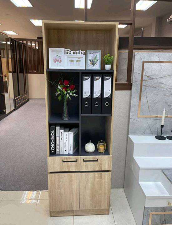 ชั้นเอนกประสงค์-60ซม-ผิว-pu-จัดเก็บของใด้หลากหลายตามสไตล์คุณ-ดีไซน์สีทูโทนมือจับสไตล์โมเดิร์น-แข็งแรง