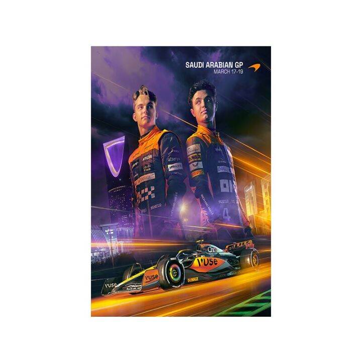 monaco-grand-prix-retro-racing-โปสเตอร์-lando-norris-ภาพผ้าใบภาพวาด-super-formula-racer-piacranxi-wall-art-room-decor-ของขวัญ