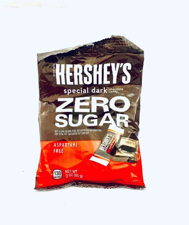 Hershey's Special Dark Chocolate Candy ZERO SUGAR 3 Oz (85 g ) Lazada PH
