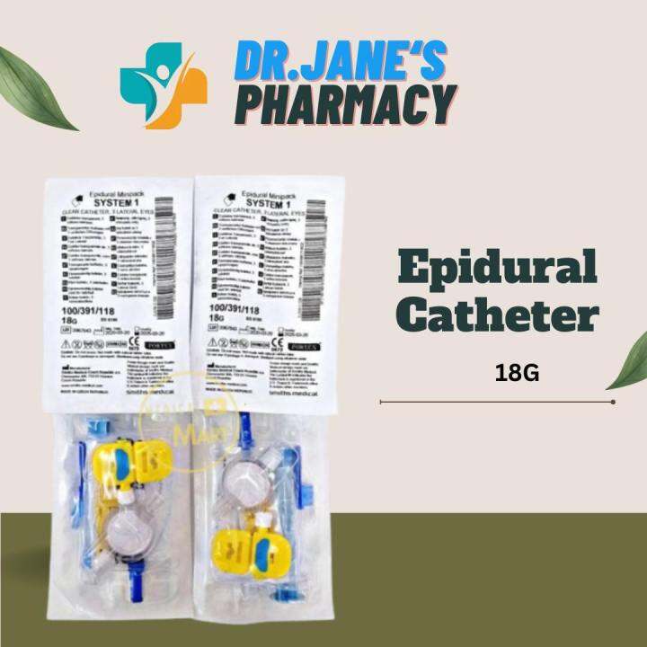 Epidural Catheter Portex G18 Lazada PH