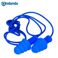 Andanda Silicone Corded Ear Plugs Sound Insulation Protector Anti Noise Snore Sleeping Earplugs Reduction