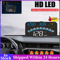 Auto HUD Head Up Display GPS Beidou รถ Hud Speedometer เข็มทิศ Altitude Car Projetor Over Speeding Alarm System