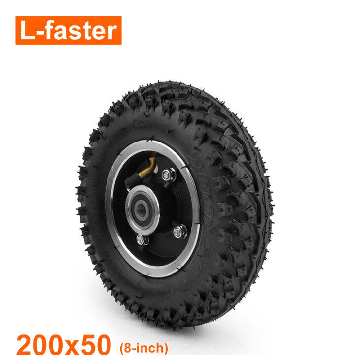 200x50 offroad tires 8 inch pneumatic wheels for mountain scooters