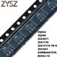 100PCS SOT89  2SJ562 2SJ206 2SA2071 2SA1736 2SA1417S-TD-E 2SC3651 ZXMN6A07ZTA BCX52-10 Electronic components