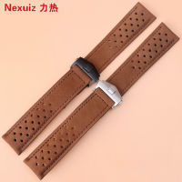 Cowhide Leather Straps for heuer wristband with folding buckle special designer 22mm bracelet