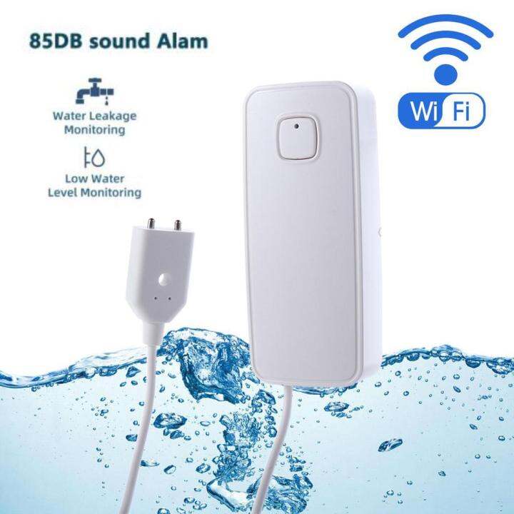 IUTRE Overflow Level Water Leak Sensor Sound Alarm Wifi Water Alarm