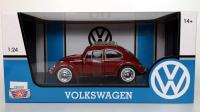 โมเดลรถเหล็กรถ​โฟล์ค​เต่า​ 1966 Volkswagen Beetle