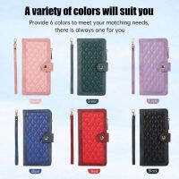 Lanyard Multi-Card Slot Leather Case Suitable For Samsung s23ultra Phone s22plus All-Inclusive s20 Shock-Resistant s23 Jacket A54 Card NOTE20 Wallet