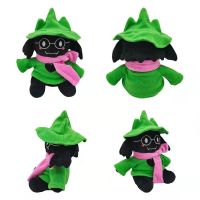 Deltarune ตุ๊กตาตุ๊กตาของเล่นน่ารัก Ralsei Lancer ยัดไส้ของเล่นการ์ตูนตุ๊กตาสัตว์นุ่มสำหรับเด็กของขวัญเด็ก25ซม.