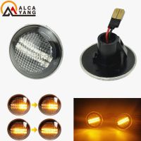 2X Crystal Smoked Side Marker LED Turn Signal Light For Range Rover L322 2002-2012 XGB500020A XGB500020 IRR/RA12L32202SM