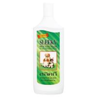 ?เกรดโรงแรม!! สลิคกี้ แชมพูสำหรับลูกสุนัขและสุนัขผิวแพ้ง่าย 350มล. Sleeky Mild &amp; Tearless Shampoo for Puppy and Sensitive Skin Dog 350ml