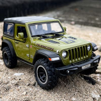 Scale 1:32 Jeep Wrangler Rubicon 1941โลหะ Diecast ของเล่นรถรุ่นสำหรับเด็กของเล่นเด็ก Off-Road ยานพาหนะงานอดิเรก