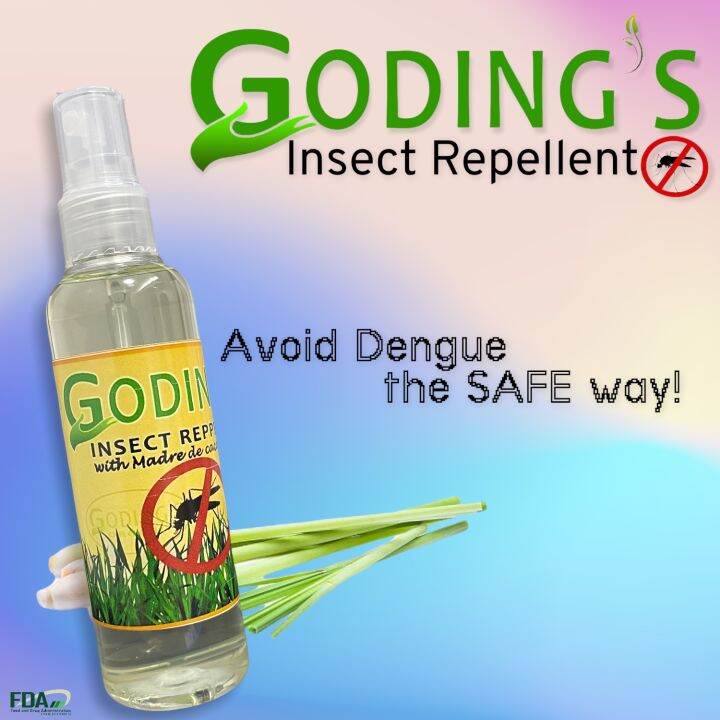 Original Goding's Insect Repellent 100ml Authentic 100 Natural