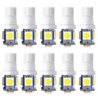 10Pcs 5050 5SMD Auto Led Auto Lamp Interior Lights 168 194 LED DC 12V License Plate Bulbs Marker Light White blue Led Cob Led