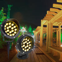 2021LED Yard Lights Outdoor 3W Bulbs backlight Tree light Landscape Spotlights Waterproof for Patio Lawn Pool Yard Garage Garden