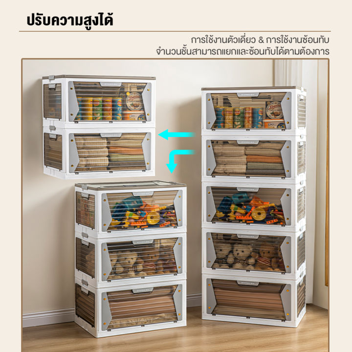 กล่องเก็บของ-กล่องพลาสติก-มีฝาปิด-120lลิตร-มีล้อ-กล่องใส่เสื้อผ้า-กล่องเก็บของพับได้-กล่องเก็บของอเนกประสงค์-กล่องเก็บของพลาสติก-กล่องพลาสติกใส-กล่องเก็บของ-กล่องอเนกประสงค์-ลังเก็บของ-กล่องเก็บของ-ลั