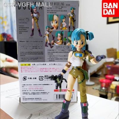 ลองต่อดูว่า ”รูปปั้นทหารของสะสมทำจากภาพอนิเมะรูปมังกร Bulma Mfg ซีรีส์ Shf ตุ๊กตา Pvc