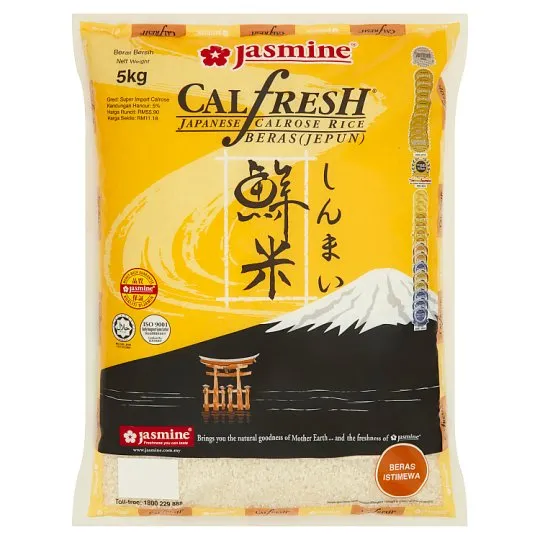 Jasmine Calfresh Japanese Calrose Rice (Beras Jepun) 5kg Lazada