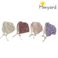 Mmyard Topi Bonnet แต่งระบายสำหรับเด็กผู้หญิง,หมวกสำหรับทารกหมวกเด็กแรกเกิดน่ารักระบายอากาศได้ดีหมวกโรงพยาบาลสำหรับเด็กวัยหัดเดิน