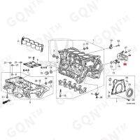 Ho nd aH ao yi ng 20 23 Speedless Engine Chain Box Oil Dipstick Cylinder block oil pan Crankshaft sensor cover