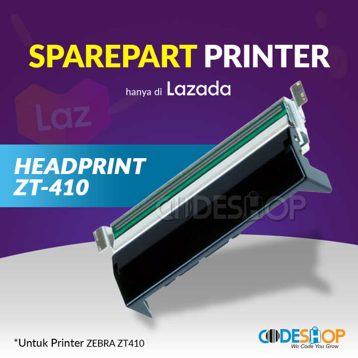 Zebra ZT410 Head Print Spare Part Printer Barcode Lazada Indonesia
