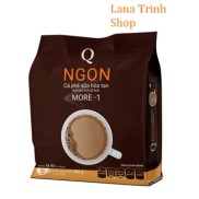 Cà phê sữa hòa tan Q Express Ngon Trần Quang bịch 24 gói 20g