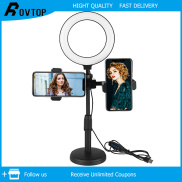 Rovtop Bracket for 2 Phones and 1 Light 3 Modes 360 Rotatable Phone Live