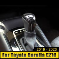 สติ๊กเกอร์ติดฝาครอบที่จับแต่ง Gear Head รถยนต์ ABS สำหรับ Toyota Corolla E210 2019 2020 2021 2022 2023อุปกรณ์เสริมไฮบริด