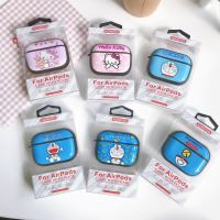 hello kitty doraemon เคสเคลือบเงาป้องกันสําหรับหูฟังบลูทูธไร้สาย สําหรับ airpods pro