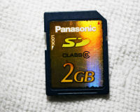 Panasonic 2GB Class 6 SD Memory Card Original Genuine, protected against water, dust, UV light,  static, temperatures from -13 to 185°F, Secure Digital SD Card RP-SDV02GU1A 20mb/s