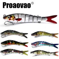 Proaovao 10cm/12.5cm Pike Wobblers For Fishing Artificial Bait Hard Multi Jointed Swimbait Crankbait Lifelike Fishing Lure Tackl - Fishing Lures - AliExpress