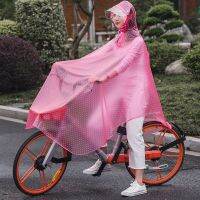 โปร่งใสรถจักรยานยนต์เสื้อกันฝน Windproof Chubasquero Moto Rain Poncho Impermeable เสื้อกันฝนเดี่ยว Double Raingear