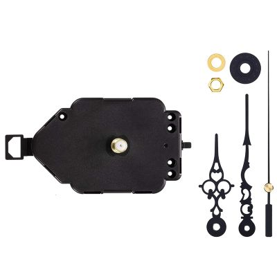 2 Pcs 23mm Quartz Pendulum Clock Movement Mechanism with Clock Hands Kits for DIY Clock Repair Parts Accessories