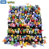 24-144Pcs สไตล์ที่แตกต่างกัน Pokemon อะนิเมะรูป Pikachu Action รุ่น2-3ซม. ไม่ซ้ำ Mini ตุ๊กตาตุ๊กตาของเล่นเด็กคริสต์มาสของขวัญ