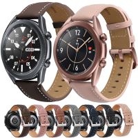 [SOSO 3C accessories] 22 20มม. สายหนังสำหรับ Samsung Galaxy Watch 3 41 45มม. 42มม. สร้อยข้อมือสำหรับ Huawei GT2 46มม.