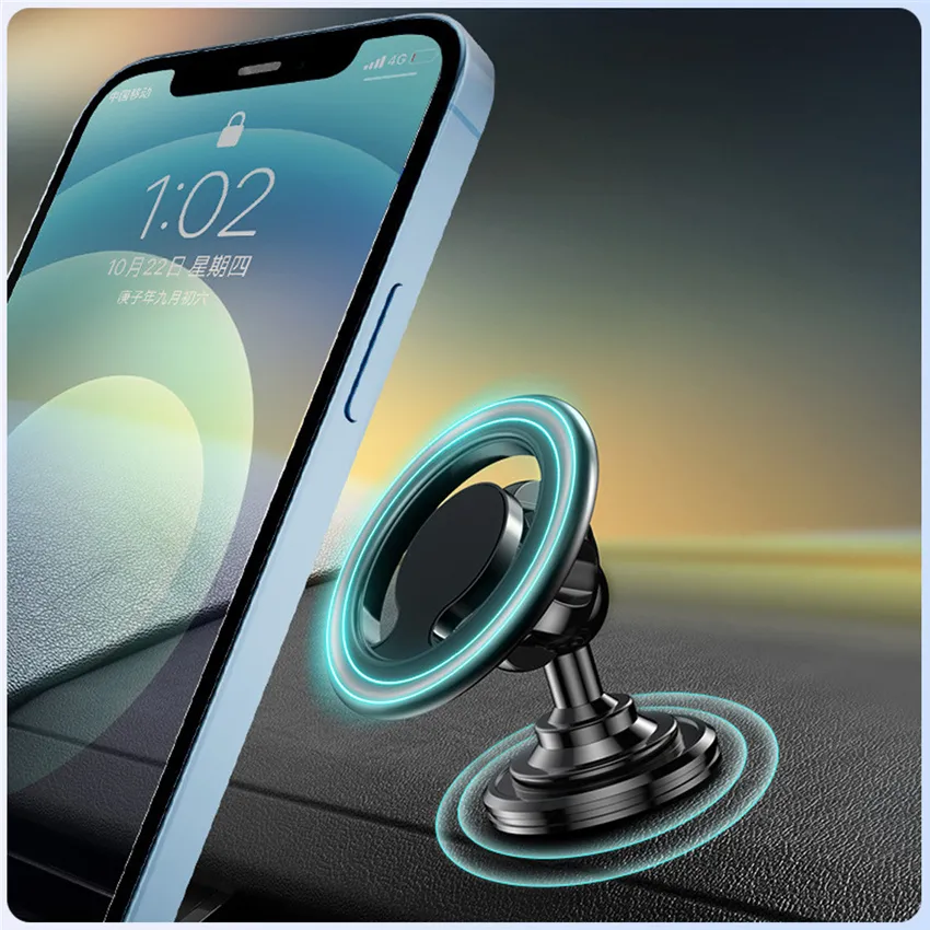 2023 Magnetic Car Phone Holder Magnet Smartphone Mobile Stand Cell GPS For  iPhone 14 13 12 Pro Max X Xiaomi Mi Huawei Samsung LG