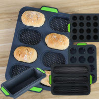 Mabum Silicone Molds Toast Bread Pan Brownie Dessert Madeleine Cake Moulds Baguette Baking Tools Muffin Past Kitchen Bakeware