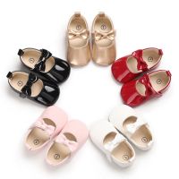 【hot】！ New Baby Shoes Wedding Baptism Leather Mary Newborn Toddler