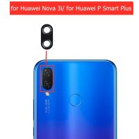 2ชิ้นสำหรับ Huawei Nova 3i/สำหรับ Huawei P Smart Plus กระจกกล้องมองหลังเลนส์กระจกกล้องถ่ายรูปหลังพร้อมกาว3เมตรอะไหล่ซ่อม