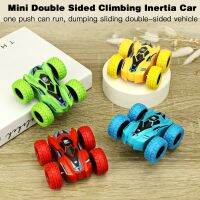 【CC】 Double-side Inertial Car Stunt 360° Flip Childs Indoor Outdoor Climbing Anti-fall Off-road