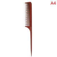 sunkepo6392 1PC Anti-Static Anti Tangled wood parting หวีผมแปรงจัดแต่งทรงผมเครื่องมือ