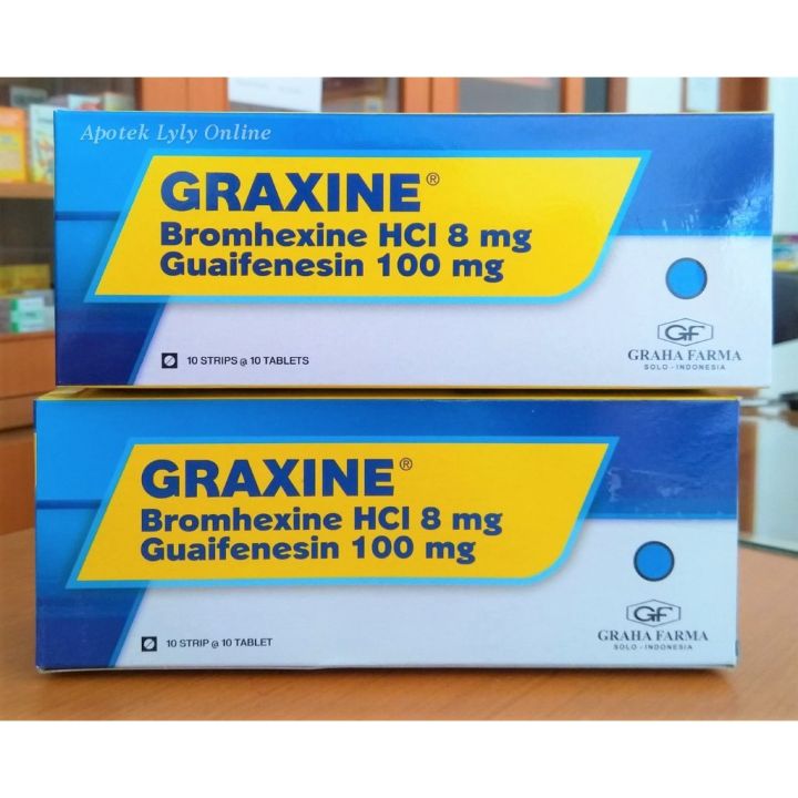 GRAXINE OBAT BATUK PENGENCER DAHAK Lazada Indonesia