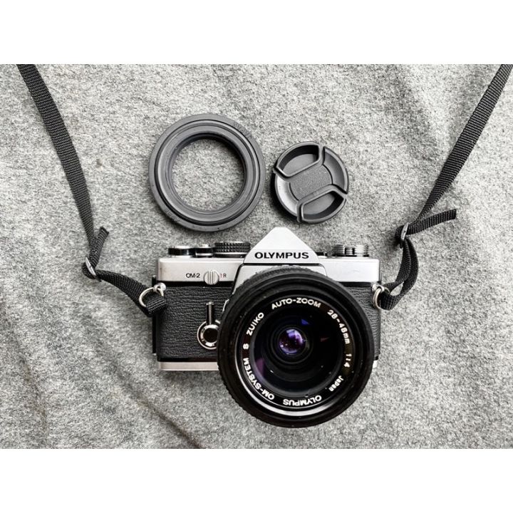 กล้องฟิล์ม-olympus-om2-พร้อมเลนส์