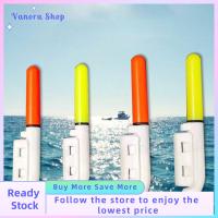 VANORA SHOP ใหม่ ลอย แบตเตอรี่425 กลางคืน สีแดง/เหลือง ไฟเรืองแสง สัญญาณเตือนการกัด แท่งเรืองแสง แท่งไฟปลายคันเบ็ด