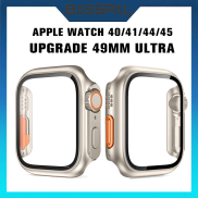 Đổi Thành Ultra Cho Apple Vỏ Đồng Hồ Kính Cường Lực Vỏ 8 7 6 5 4 45Mm 44Mm
