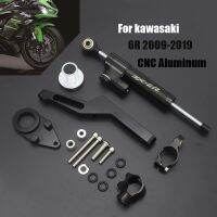 Motorcycles Adjustable Steering Stabilize Damper or Bracket Mount Support Kit For Kawasaki ZX6R 2009 - 2019