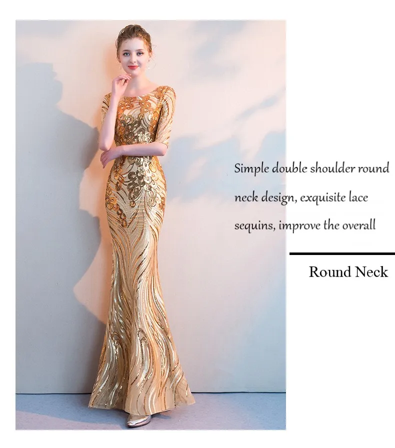 Simple Rose Gold Satin Long Prom Dress Evening Dress,WP305 – winkbridal