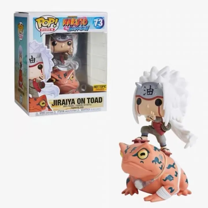 Funko Pop Desenho/Animação - Naruto Shippuden - Jiraya On Toad 73 (Hot  Topic)