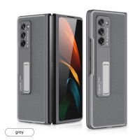 New Magnetic Kickstand Phone Case For Samsung Galaxy Z Fold2 Cover Leather Fold Ultra-thin Shockproof Protective Shell Flip Case